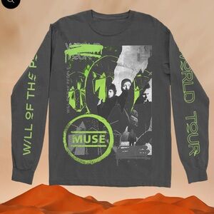 MUSE Tear WOTP Tour Long Sleeve T-Shirt XL